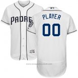 Maglia Baseball Uomo San Diego Padres Personalizzate Bianco