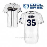 Maglia Baseball Uomo San Diego Padres Randy Jones 35 Bianco Home Cool Base