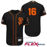 Maglia Baseball Uomo San Francisco Giants Angel Pagan Nero Alternato Flex Base