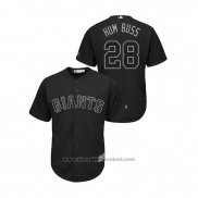 Maglia Baseball Uomo San Francisco Giants Buster Posey 2019 Players Weekend Replica Nero