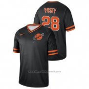 Maglia Baseball Uomo San Francisco Giants Buster Posey Cooperstown Collection Legend Nero