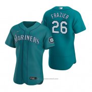 Maglia Baseball Uomo Seattle Mariners Adam Frazier Autentico Alternato Verde