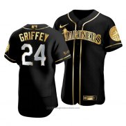 Maglia Baseball Uomo Seattle Mariners Ken Griffey Jr. Cooperstown Collection Replica Alternato Verde