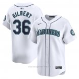 Maglia Baseball Uomo Seattle Mariners Logan Gilbert Home Limited Bianco