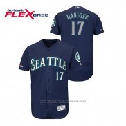 Maglia Baseball Uomo Seattle Mariners Mitch Haniger 150 Anniversario Autentico Flex Base Blu