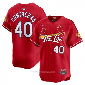 Maglia Baseball Uomo St. Louis Cardinals Personalizzate Rosso