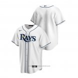 Maglia Baseball Uomo Tampa Bay Rays Replica Home Bianco