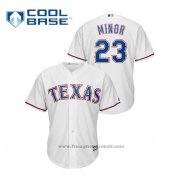 Maglia Baseball Uomo Texas Rangers Mike Minor Cool Base Bianco