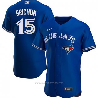 Maglia Baseball Uomo Toronto Blue Jays Randal Grichuk Alternato Autentico Blu