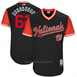 Maglia Baseball Uomo Washington Nationals 2017 Little League World Series Sean Doolittle Blu