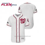 Maglia Baseball Uomo Washington Nationals 2019 Postseason Flex Base Bianco