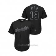 Maglia Baseball Uomo Washington Nationals Anibal Sanchez 2019 Players Weekend Replica Nero