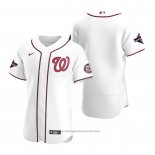 Maglia Baseball Uomo Washington Nationals Autentico Bianco