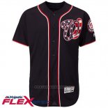 Maglia Baseball Uomo Washington Nationals Blank Blu Flex Base Autentico Collection