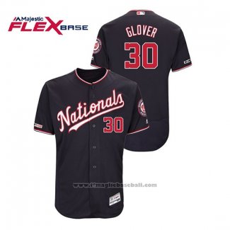 Maglia Baseball Uomo Washington Nationals Koda Glover Autentico Flex Base Blu