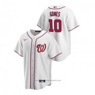 Maglia Baseball Uomo Washington Nationals Yan Gomes Replica Home Bianco