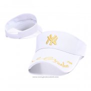 Sports Visor New York Yankees Or Bianco