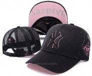 Cappellino New York Yankees Nero Rosa1