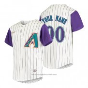 Maglia Baseball Bambino Arizona Diamondbacks Personalizzate Cooperstown Collection Alternato Crema