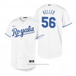Maglia Baseball Bambino Kansas City Royals Brad Keller Replica Primera Bianco