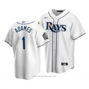 Maglia Baseball Bambino Tampa Bay Rays Willy Adames 2020 Primera Replica Bianco