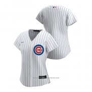 Maglia Baseball Donna Chicago Cubs Replica 2020 Home Bianco