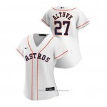 Maglia Baseball Donna Houston Astros Jose Altuve 2020 Replica Home Bianco