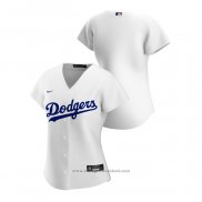 Maglia Baseball Donna Los Angeles Dodgers Replica 2020 Home Bianco