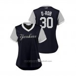 Maglia Baseball Donna New York Yankees David Robertson 2018 LLWS Players Weekend D Rob Blu