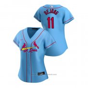 Maglia Baseball Donna St. Louis Cardinals Paul Dejong 2020 Replica Alternato Blu