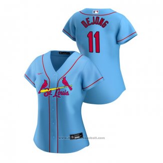 Maglia Baseball Donna St. Louis Cardinals Marcell Ozuna 2019 Postseason Cool Base Bianco