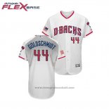 Maglia Baseball Uomo Arizona Diamondbacks Paul Goldschmidt 2018 Stars & Stripes Flex Base Bianco