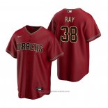 Maglia Baseball Uomo Arizona Diamondbacks Robbie Ray Alternato Replica Rosso