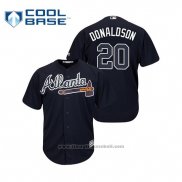 Maglia Baseball Uomo Atlanta Braves Josh Donaldson Cool Base Alternato Blu