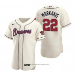 Maglia Baseball Uomo Atlanta Braves Nick Markakis Autentico 2020 Alternato Crema