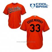 Maglia Baseball Uomo Baltimore Orioles 33 Eddie Murray Arancione Alternato Cool Base