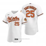 Maglia Baseball Uomo Baltimore Orioles Anthony Santander Autentico 2020 Primera Bianco