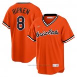 Maglia Baseball Uomo Baltimore Orioles Cal Ripken JR. Alternato Cooperstown Collection Arancione