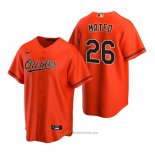 Maglia Baseball Uomo Baltimore Orioles Jorge Mateo Replica Alternato Arancione