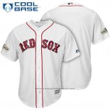 Maglia Baseball Uomo Boston Red Sox 2017 Postseason Bianco Cool Base