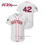 Maglia Baseball Uomo Boston Red Sox 2019 Jackie Robinson Day Flex Base Bianco