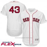 Maglia Baseball Uomo Boston Red Sox 43 Addison Reed Bianco Flex Base
