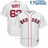Maglia Baseball Uomo Boston Red Sox 63 Robby Scott Bianco Home Cool Base