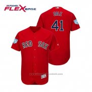 Maglia Baseball Uomo Boston Red Sox Chris Sale Flex Base Allenamento Primaverile 2019 Rosso
