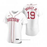 Maglia Baseball Uomo Boston Red Sox Jackie Bradley Jr. Autentico 2020 Alternato Bianco