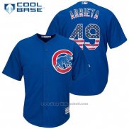 Maglia Baseball Uomo Chicago Cubs 49 Jake Arrieta Cool Base