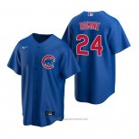 Maglia Baseball Uomo Chicago Cubs Andrew Romine Replica Alternato Blu