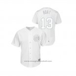 Maglia Baseball Uomo Chicago Cubs David Bote 2019 Players Weekend Boat Replica Bianco