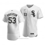 Maglia Baseball Uomo Chicago White Sox Drew Anderson Autentico Primera 2020 Bianco