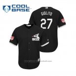 Maglia Baseball Uomo Chicago White Sox Lucas Giolito Cool Base Allenamento Primaverile 2019 Nero